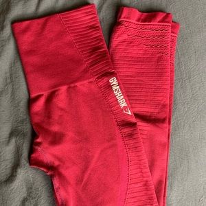 Gymshark OG beet seamless leggings